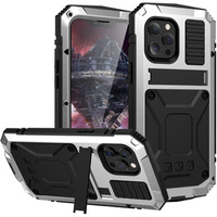 Armored case for iPhone 12 Pro Max, R-JUST, silver