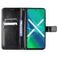 Flip case for Ulefone Power Armor 14 4G/14 Pro 4G, Crazy Horse Wallet, black