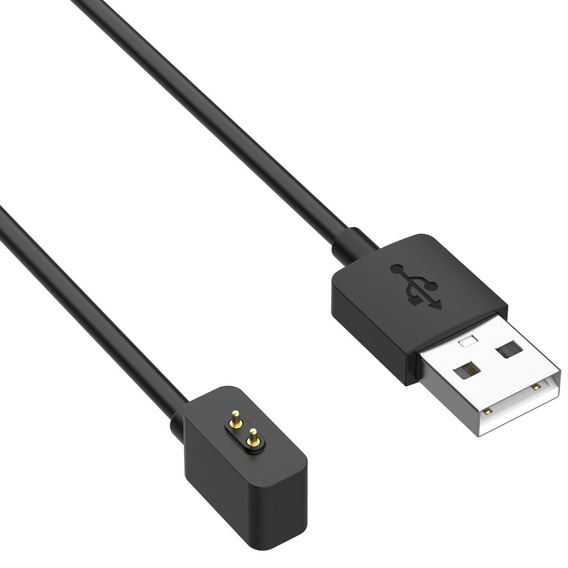 60cm USB Charging Cable Charger Cord for Xiaomi Smart Band 10 / 9 / 8 - Black