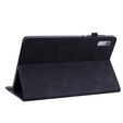 Case for Lenovo Tab P11 Gen 2, Wallet Pen Slot, black