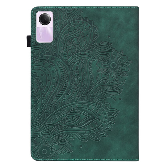 Flap case for Xiaomi Redmi Pad SE 11", flower, green