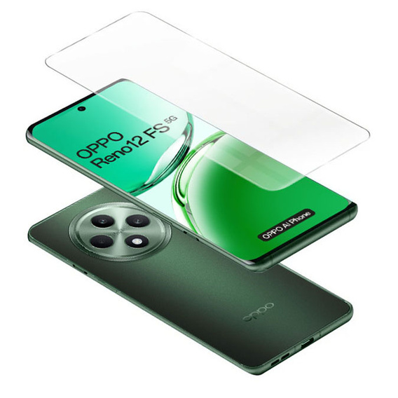 9H Tempered Glass for Oppo Reno 12FS / 12F