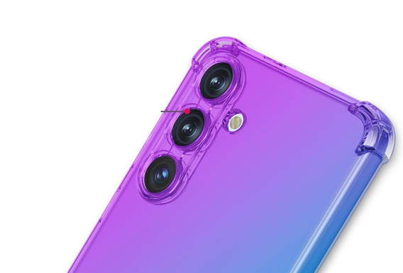 Case for Samsung Galaxy A56, Gradient Dropproof, Purple / blue