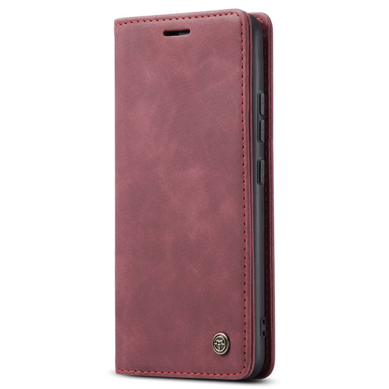 CASEME case for Xiaomi 12T / 12T Pro, Leather Wallet Case, red