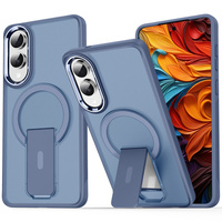 Case for Samsung Galaxy S25 Edge, Kickstand Matt Case, for MagSafe, blue