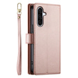 Wallet Zipper Pocket flip case for Samsung Galaxy A17 5G, Wallet Zipper Pocket, wallet, pink