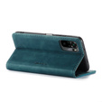CASEME case for Xiaomi Redmi Note 10 / 10S, Leather Wallet Case, green