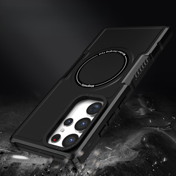Case for Samsung Galaxy S23 Ultra, Protective MagSafe, black