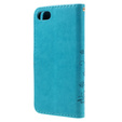 Flip case for iPhone 7/8/SE 2020/SE 2022, Butterfly Flower, blue
