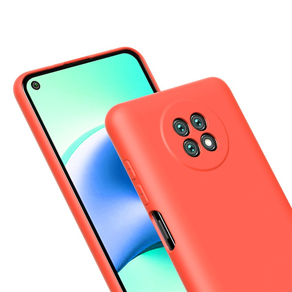 Case for Xiaomi Redmi Note 9T 5G, Silicone Lite, red
