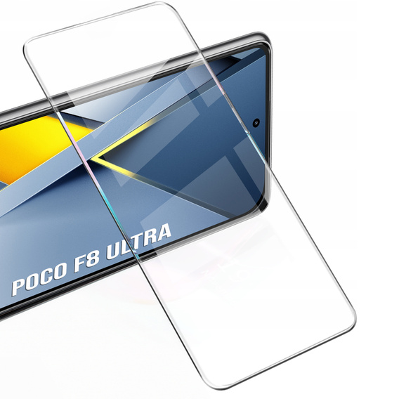 2x ERBORD 9H Hard Glass Tempered Glass for Xiaomi Poco F8 Ultra