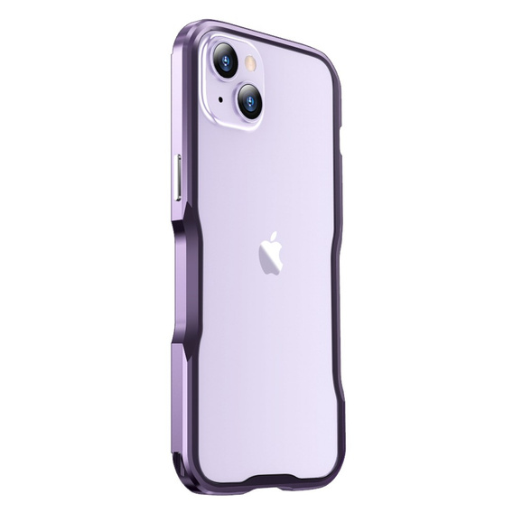 Case LUPHIE for iPhone 14 Plus, Armor Bumper, purple
