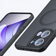 Case for Oppo Reno 13 Pro, for MagSafe, ERBORD Matt Case, black