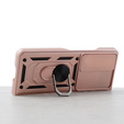 Case for Samsung Galaxy Z Fold5 5G, CamShield Slide, pink rose gold
