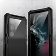Case for Samsung Galaxy S22 Ultra, R-JUST, armoured, black