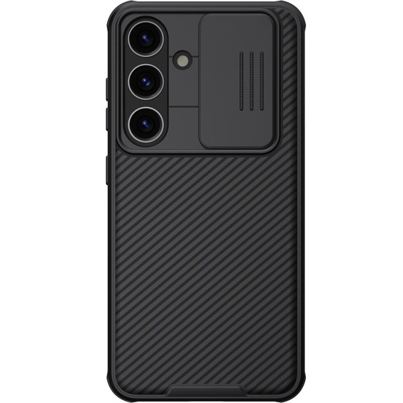 Case for Samsung Galaxy S24, Armored Nillkin, CamShield Pro, black