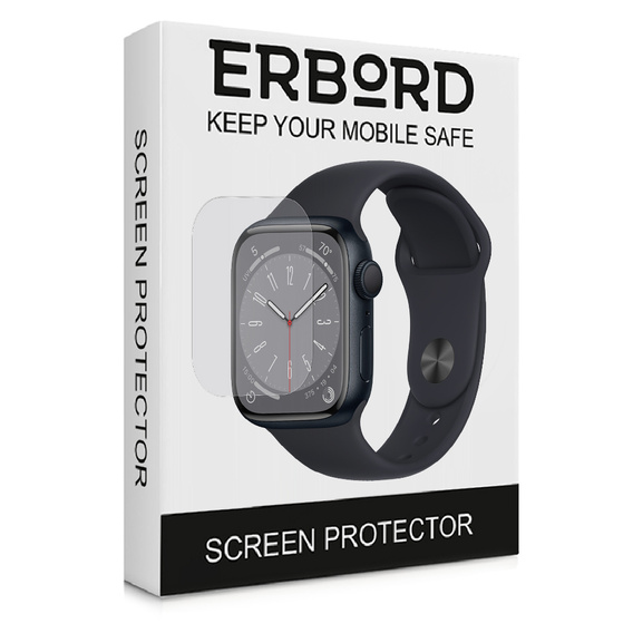 3x ERBORD hydrogel film for Apple Watch 7/8 45mm