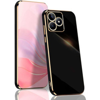 Case for Realme Note 50, Glamour CamShield, black