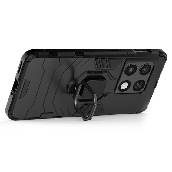 Case for OnePlus 10 Pro 5G, Kickstand Ring, black