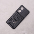 Case for Oppo A98 5G, CamShield Slide, black