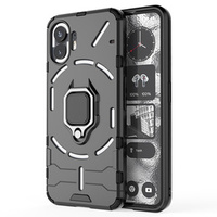 Case for Nothing Phone 2, Kickstand Ring, black