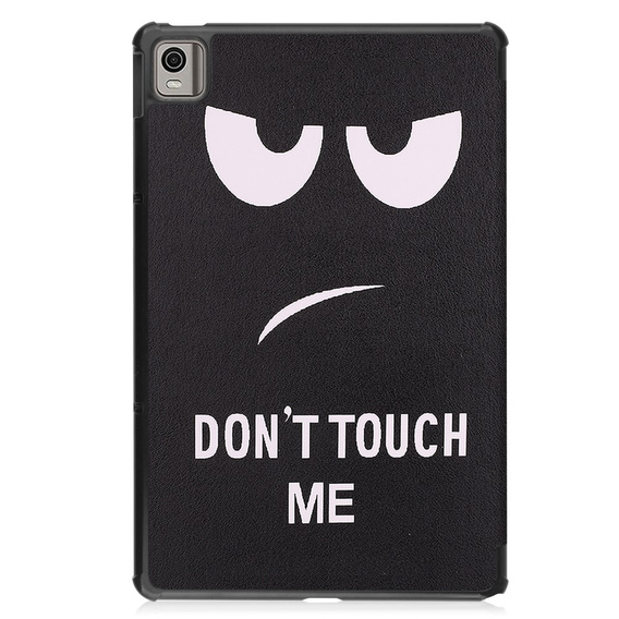 Case for Nokia T21, Smartcase, don't touch me