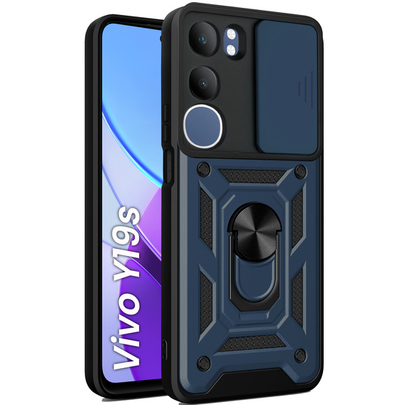 Case for Vivo Y19s, CamShield Slide, blue