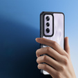 DuxDucis case for Oppo Reno 12 Pro, Aimo case, transparent / black