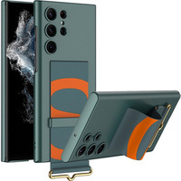 Case for Samsung Galaxy S23 Ultra, GKK Strap Case, green