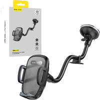 Car windshield mount with adjustable arm for smartphones