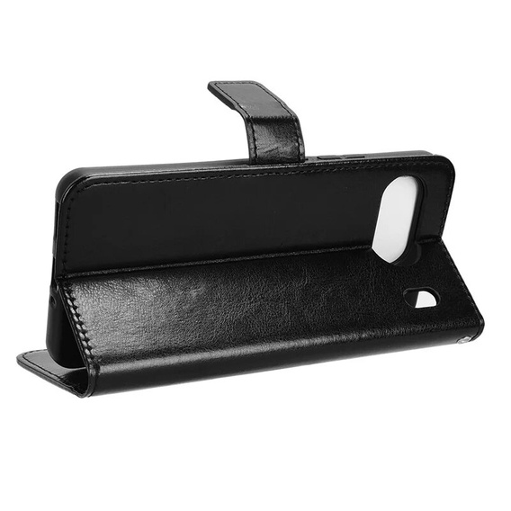 Flip case for OnePlus Nord 4, Crazy Horse Wallet, black