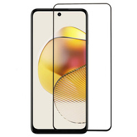 3D Tempered Glass for Motorola Moto G73 5G, black