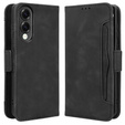 Flip case for Samsung Galaxy S25 Edge, Card Slot, black