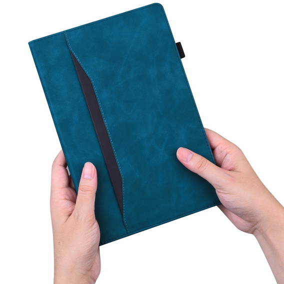 Case for Lenovo Tab M10 Plus 10.6 Gen 3 TB-125F TB-128F, Classic, with space for stylus, blue