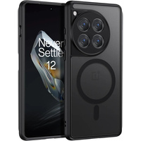 Case for OnePlus 12, for MagSafe, ERBORD Matt Case, black