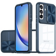 Case for Samsung Galaxy A34 5G, Slide Camera, blue