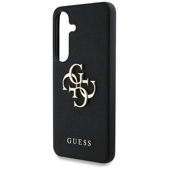GUESS Grained Big 4G Logo case for Samsung Galaxy S25