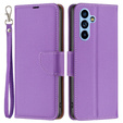 Flip case for Samsung Galaxy A54 5G, Wallet Litchi Magnet, purple