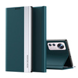 Flip case for Xiaomi 12 / 12X, Side Magnetic, green