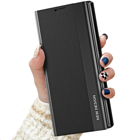 Flip case for Xiaomi 12T / 12T Pro, Side Magnetic, black