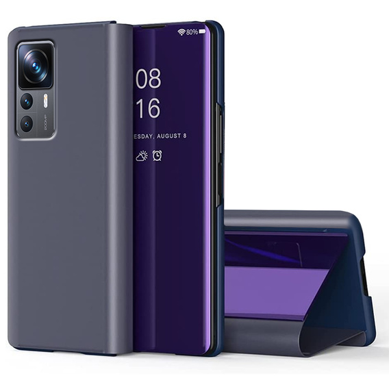 Case for Xiaomi 12T / 12T Pro, Clear View, purple