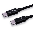 Maxlife USB-C to USB-C cable, 2.0 m, 60 W, for devices with USB-C