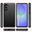 Case for Samsung Galaxy A36 5G, Sliding Card Holder, black