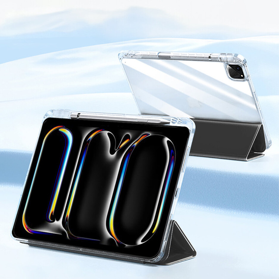 Case for Apple iPad Pro 13" 7 gen. 2024 (A2925, Smartcase Hybrid, with stylus space, black