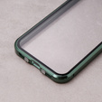 Case for iPhone 11, Magnetic Dual Glass, green
