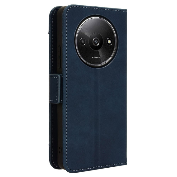 Flip case for Xiaomi Redmi A3, Card Slot, dark blue