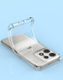Case for Motorola Edge 50 Pro, Dropproof, transparent