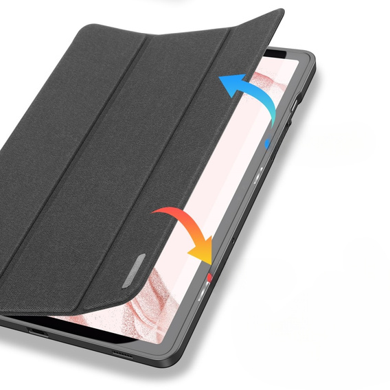 Case for Samsung Galaxy Tab S9 11", Dux Ducis Domo, black