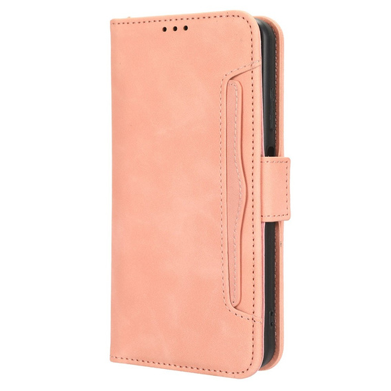Flip case for Samsung Galaxy S23 FE, Card Slot, pink