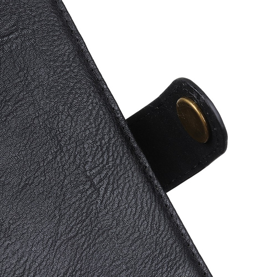 KHAZNEH RFID case for Motorola G85 5G, Litchi Texture, black